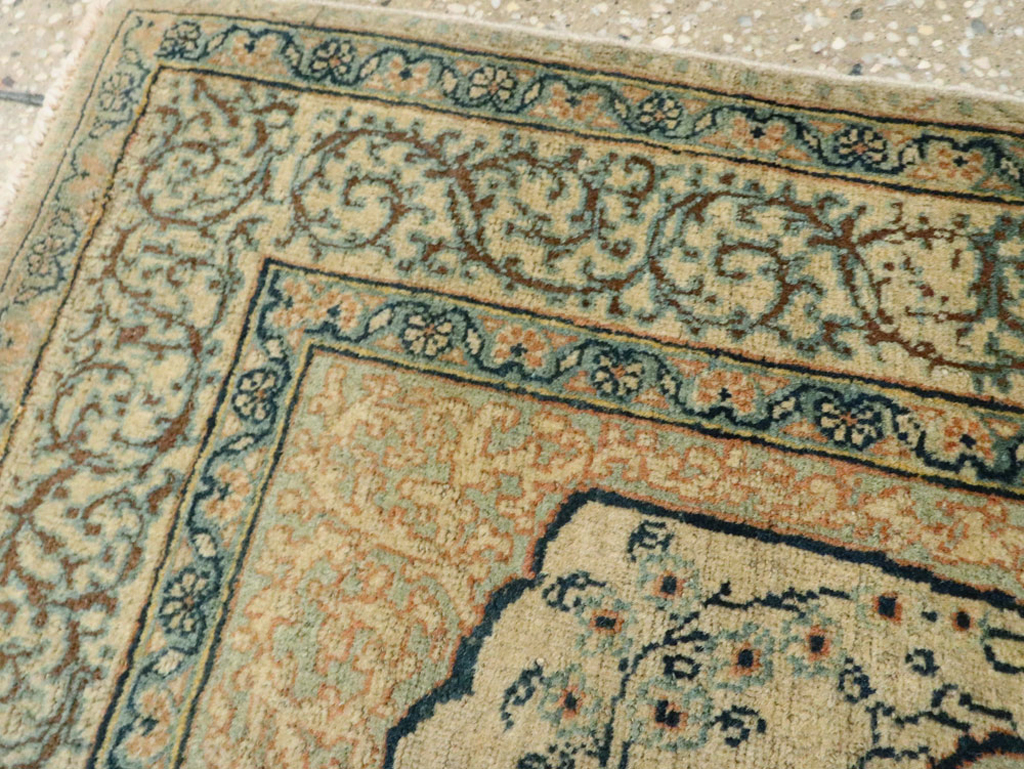 Antique Persian Tabriz Hagi Jalili Rug, No.15166 - Galerie Shabab