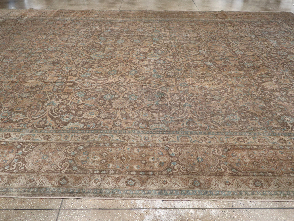 Antique Persian Tabriz Carpet, No.15197 - Galerie Shabab