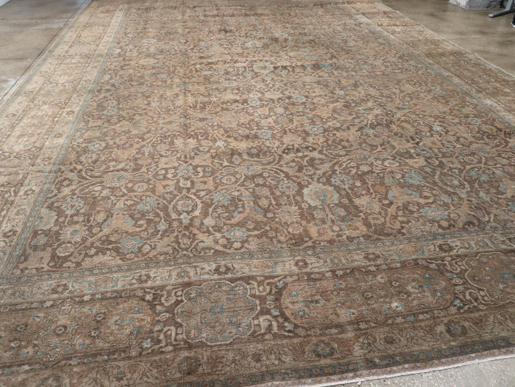 Antique Persian Tabriz Carpet, No.15197 - Galerie Shabab