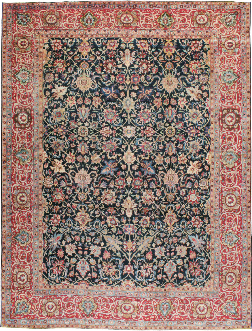 Antique Persian Tabriz Carpet, No.15205 - Galerie Shabab