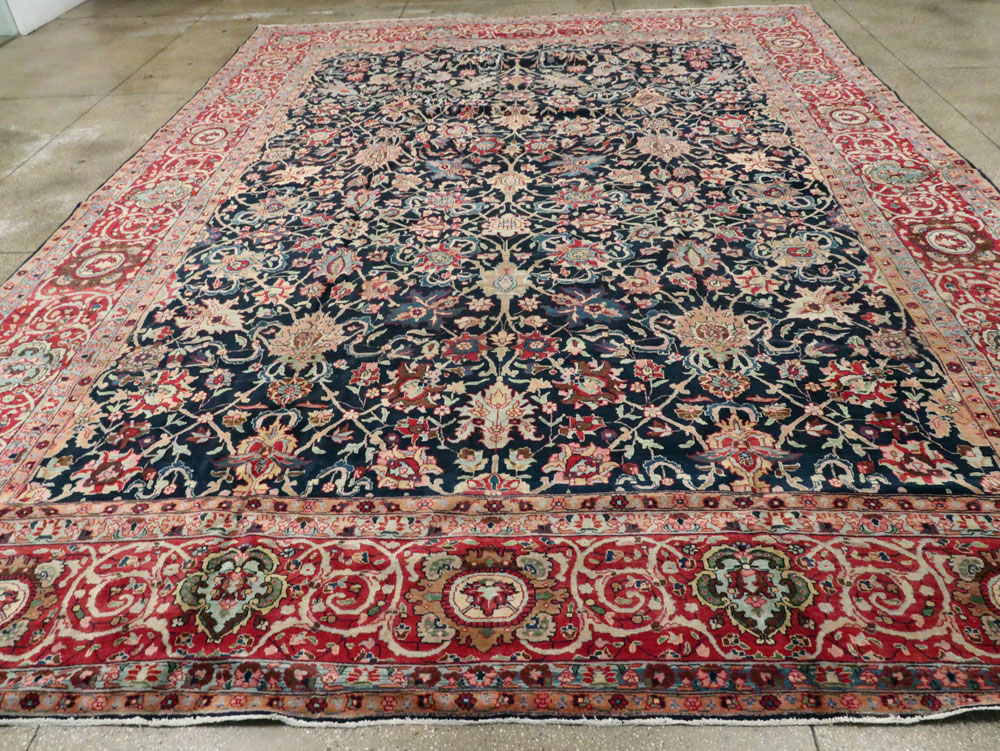 Antique Persian Tabriz Carpet, No.15205 - Galerie Shabab