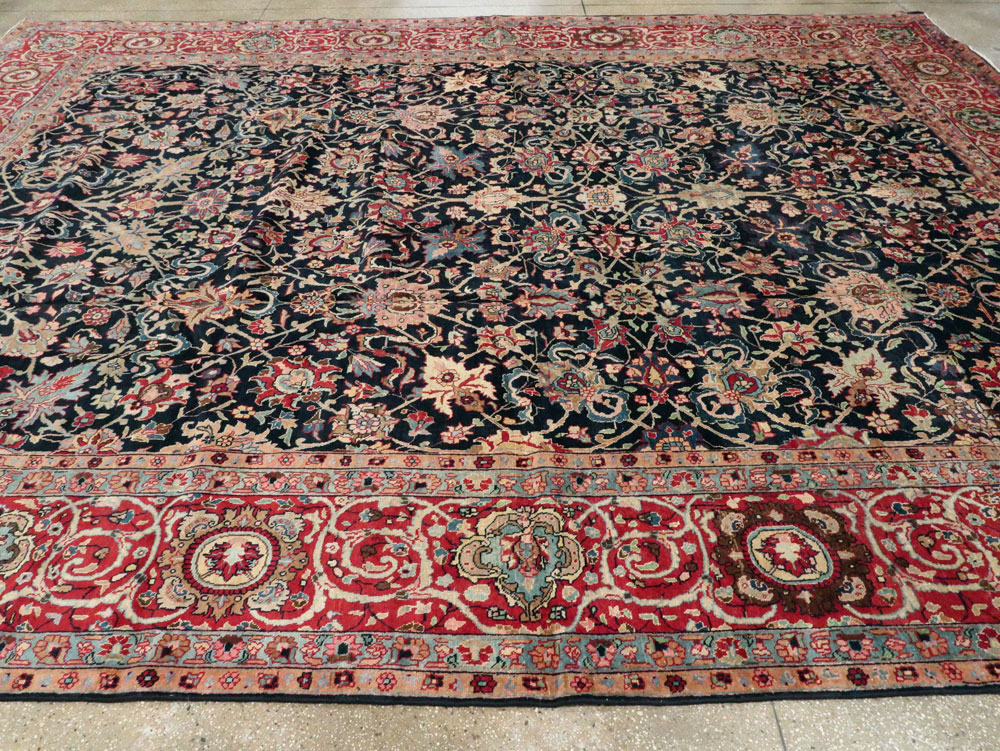 Antique Persian Tabriz Carpet, No.15205 - Galerie Shabab