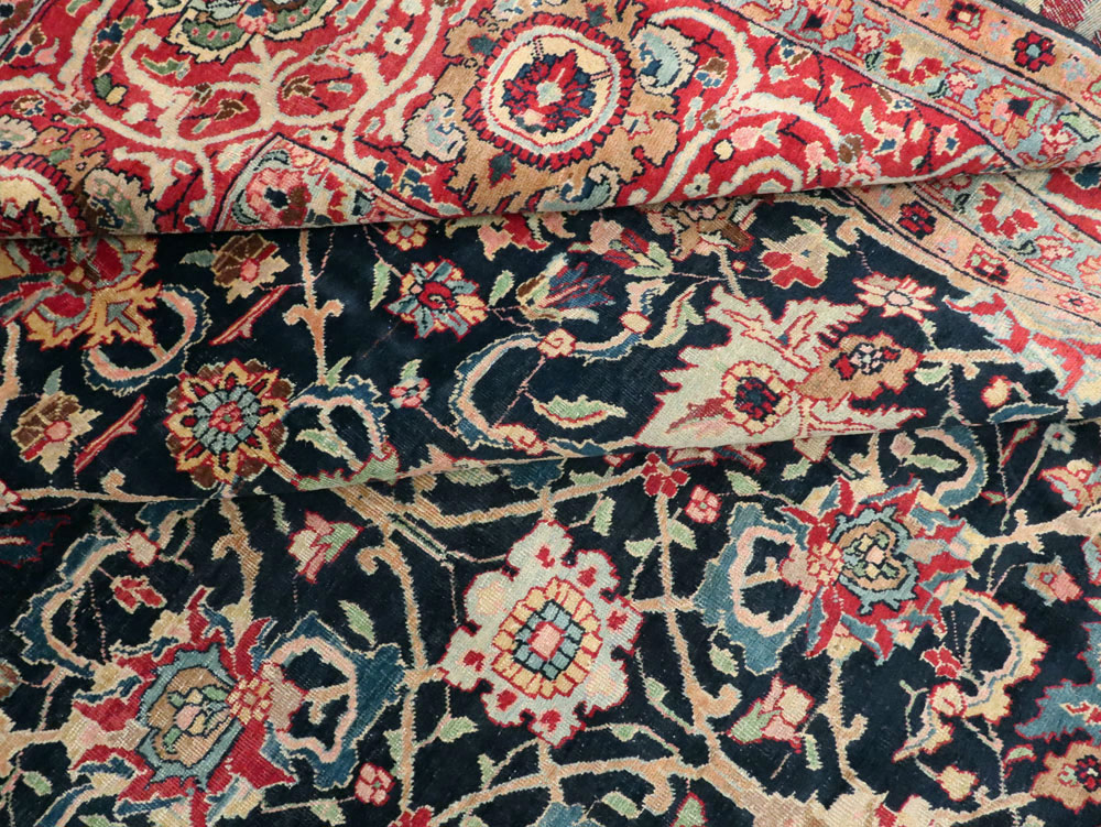 Antique Persian Tabriz Carpet, No.15205 - Galerie Shabab