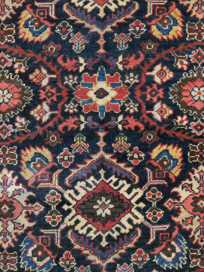 Antique Persian Mahal Rug, No.15208 - Galerie Shabab