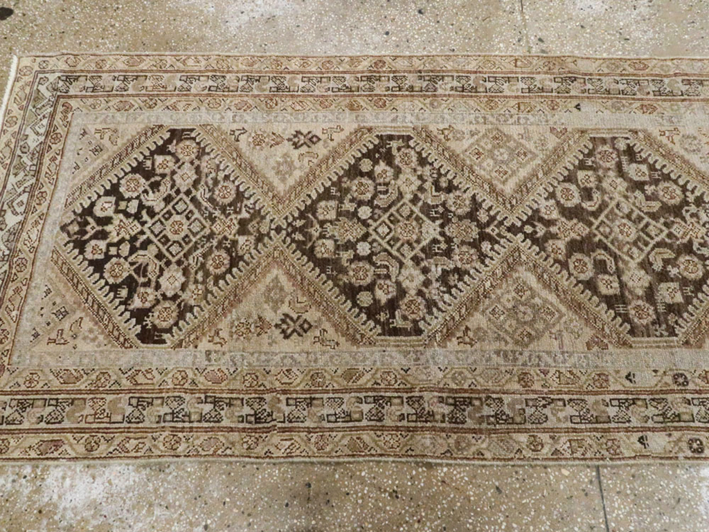 Antique Persian Malayer Runner, No.15209 - Galerie Shabab