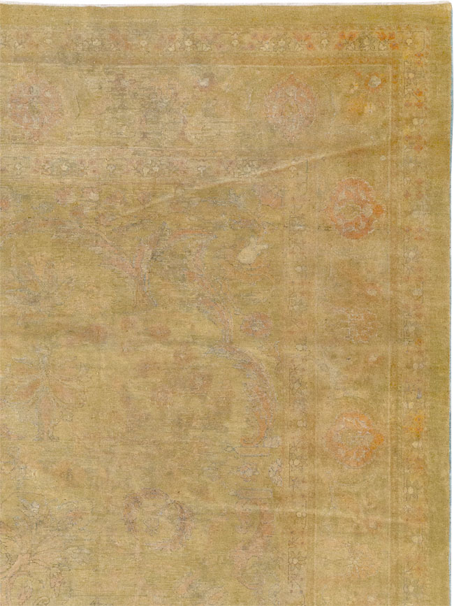 Antique Indian Amritsar Room Size Carpet, No.15212 - Galerie Shabab