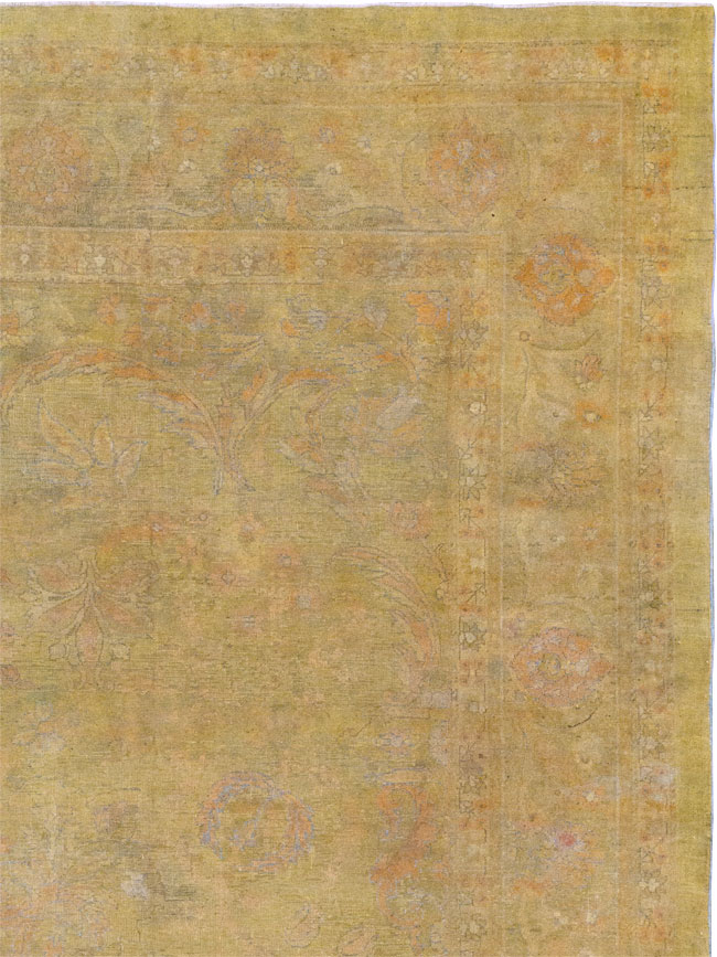 Antique Indian Amritsar Room Size Carpet, No.15212 - Galerie Shabab