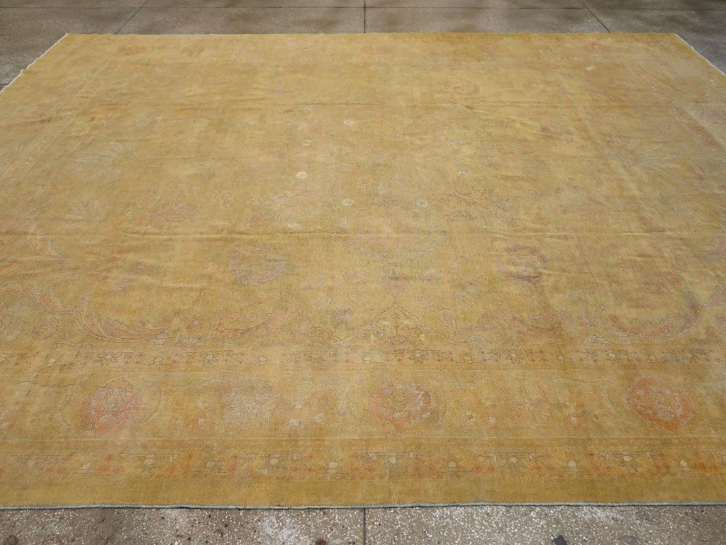 Antique Indian Amritsar Room Size Carpet, No.15212 - Galerie Shabab