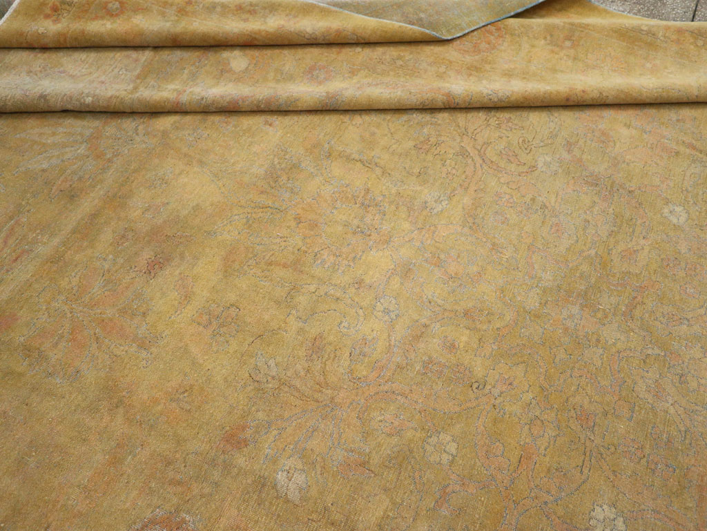 Antique Indian Amritsar Room Size Carpet, No.15212 - Galerie Shabab