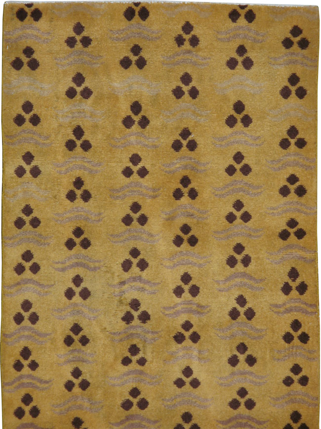Vintage Anatolian Deco Rug, No.15233 - Galerie Shabab