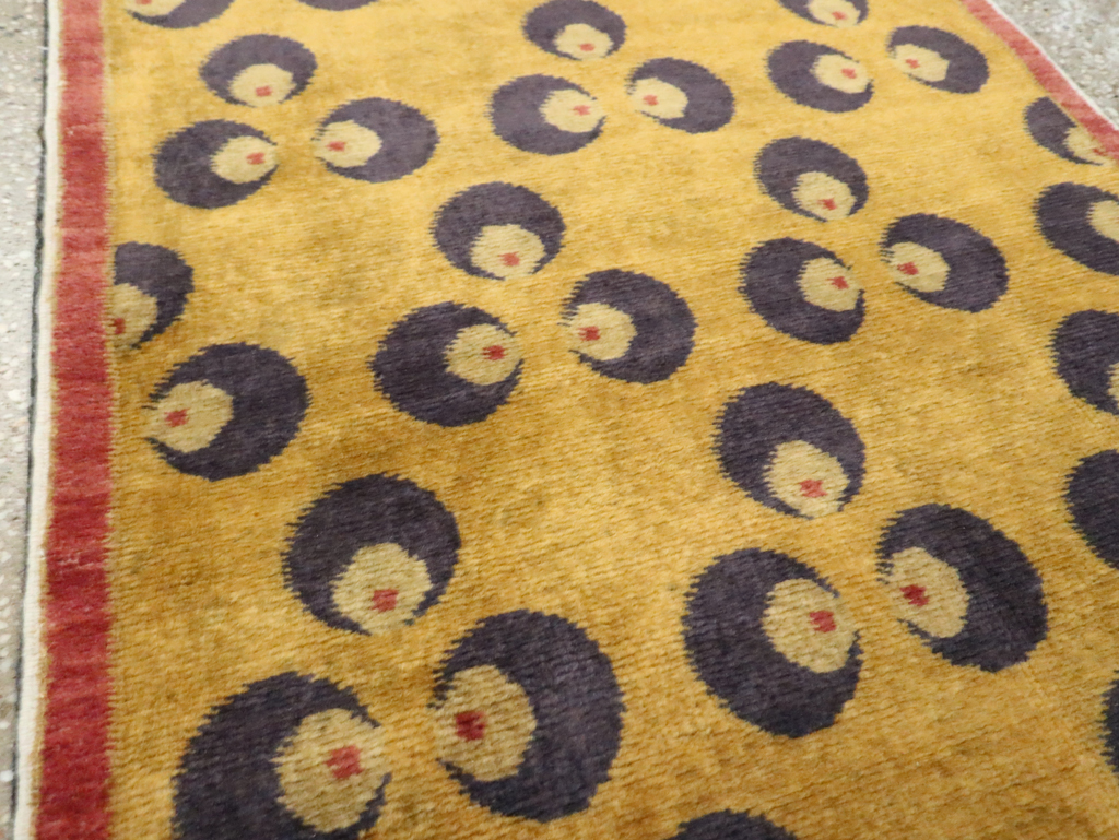 Vintage Turkish Art Deco Runner, No.15236 - Galerie Shabab