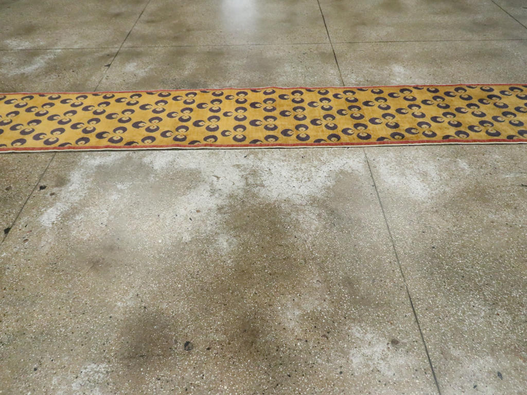 Vintage Turkish Art Deco Runner, No.15236 - Galerie Shabab