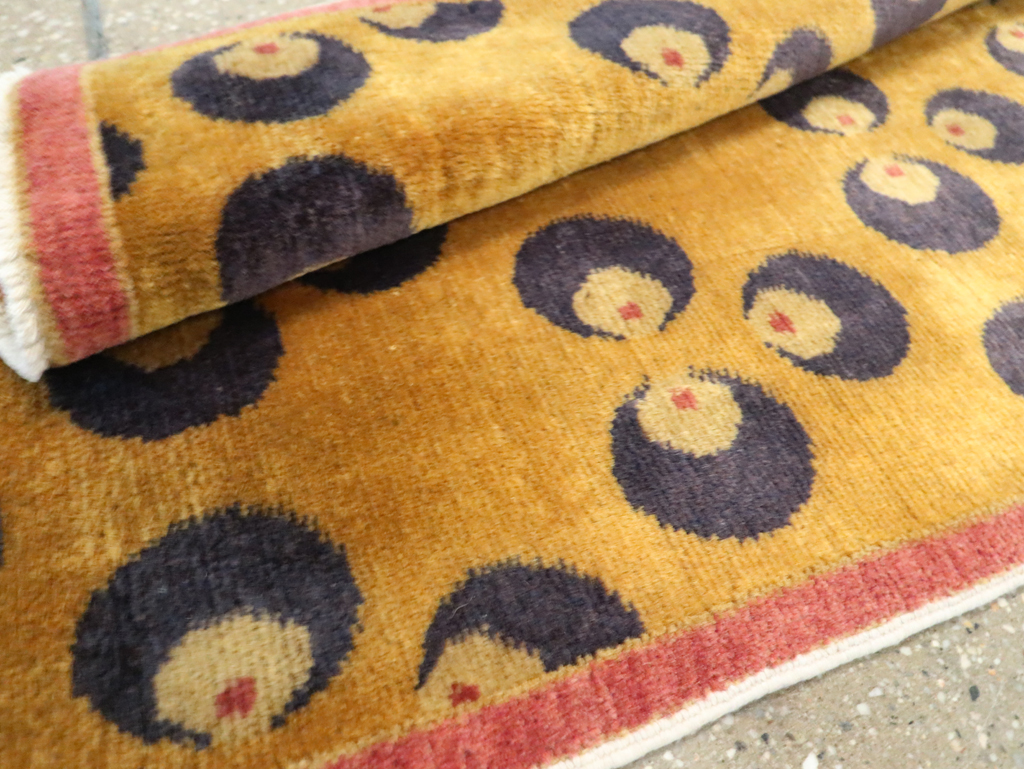 Vintage Turkish Art Deco Runner, No.15236 - Galerie Shabab