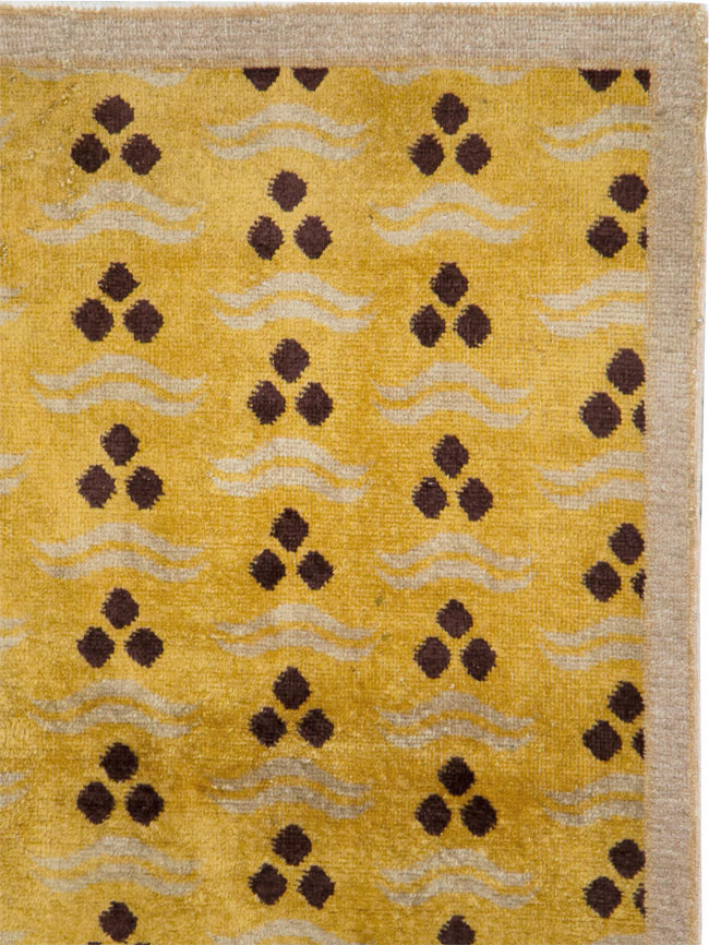 Vintage Turkish Anatolian Deco Rug, No.15237 - Galerie Shabab