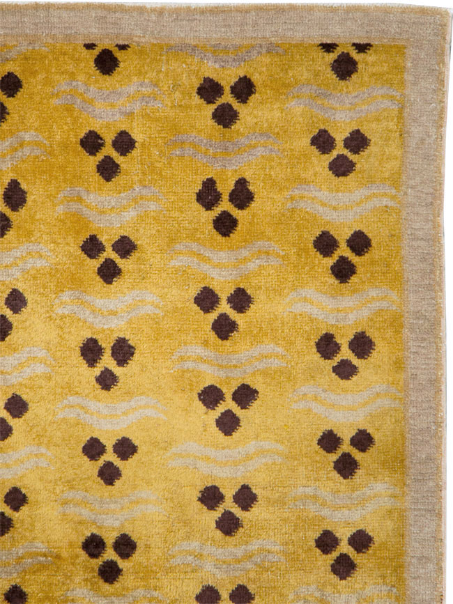 Vintage Turkish Anatolian Deco Rug, No.15237 - Galerie Shabab