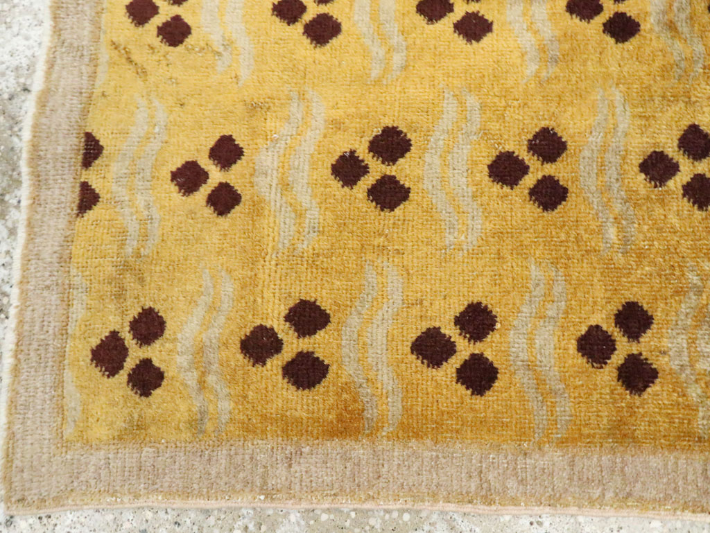 Vintage Turkish Anatolian Deco Rug, No.15237 - Galerie Shabab