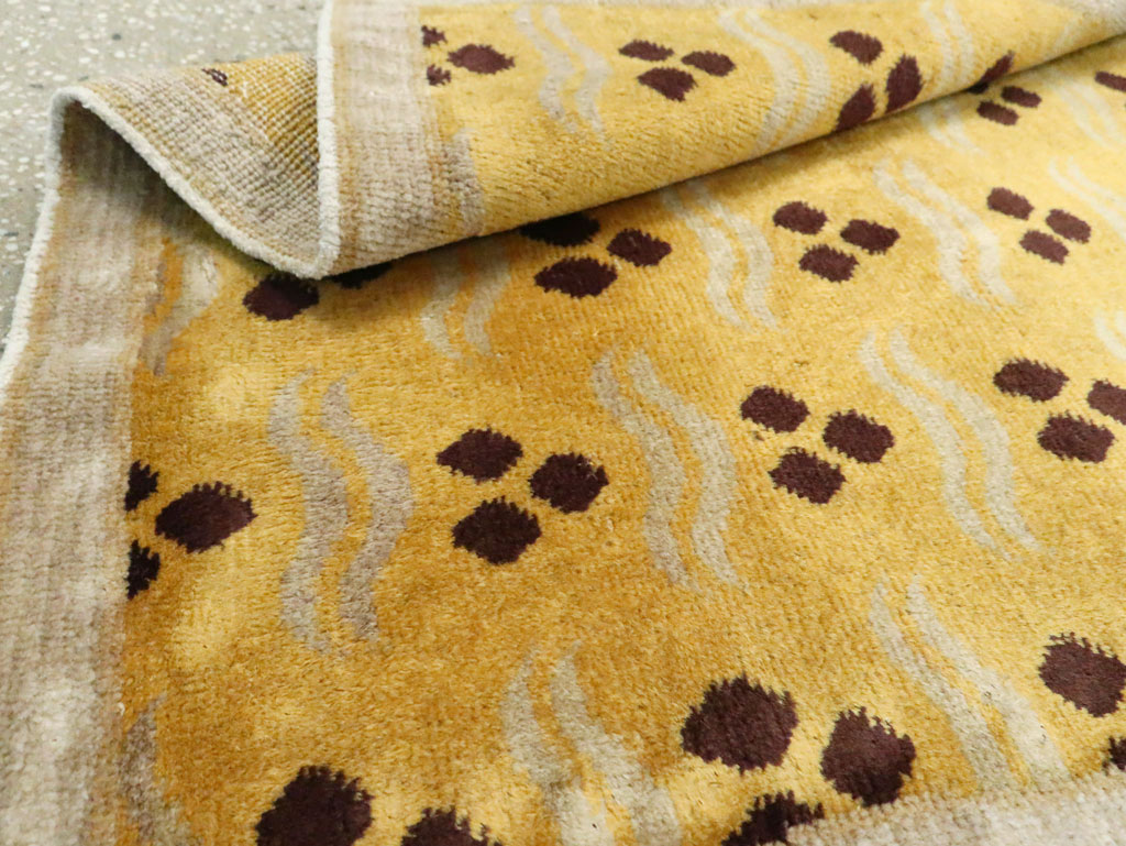 Vintage Turkish Anatolian Deco Rug, No.15237 - Galerie Shabab