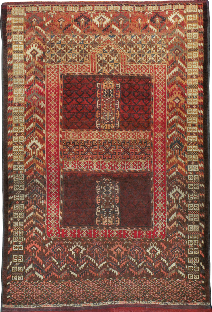 Antique Central Asian Tekke Rug, No.15241 - Galerie Shabab