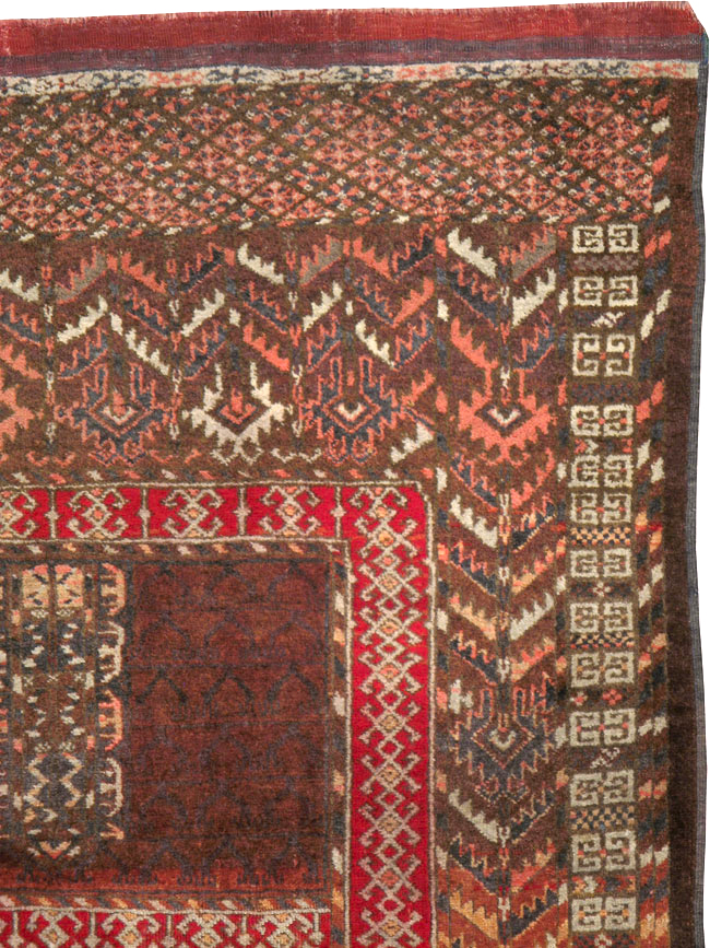 Antique Central Asian Tekke Rug, No.15241 - Galerie Shabab