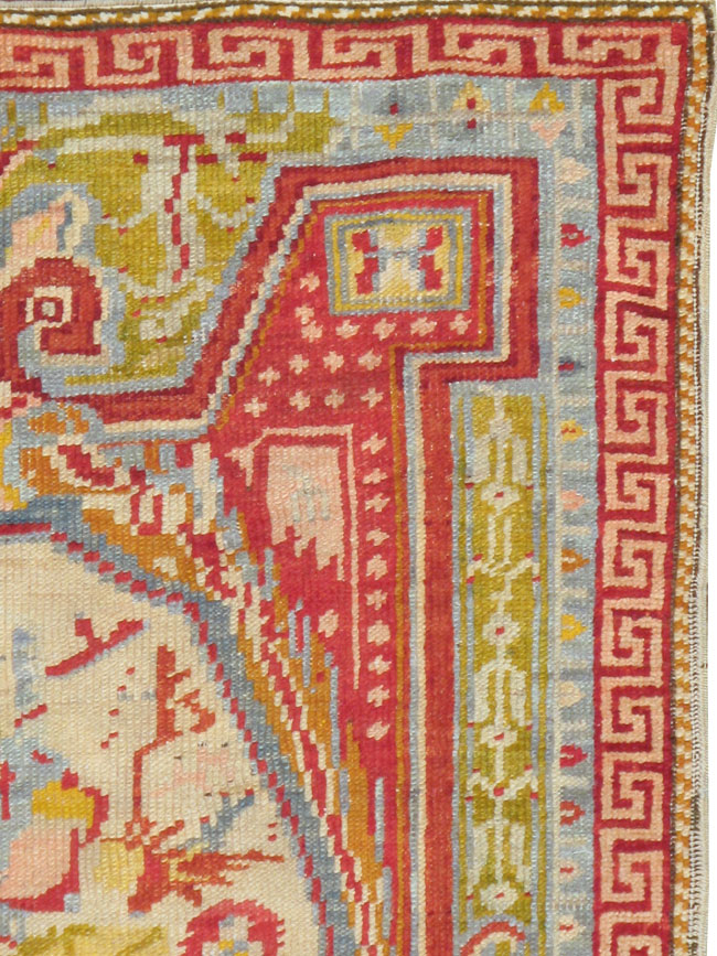 Antique Ghiordes Rug, No.15256 - Galerie Shabab