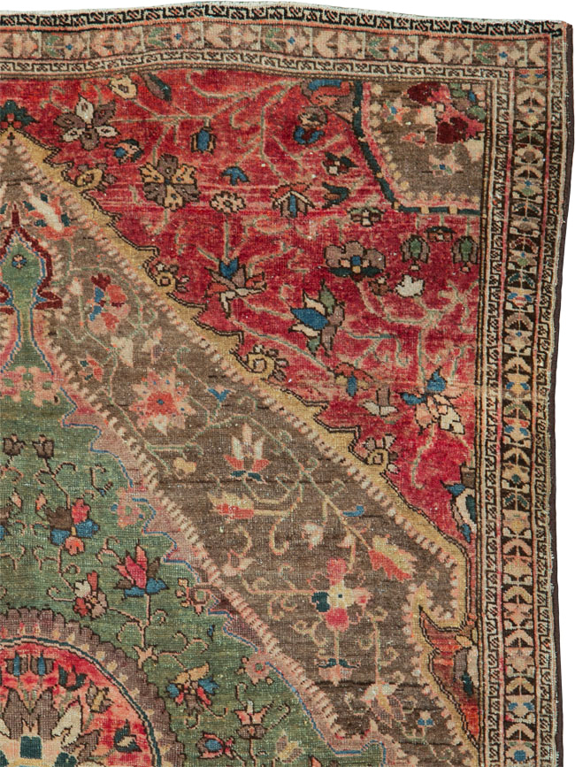 Antique Persian Sarouk Fereghan Rug, No.15258 - Galerie Shabab