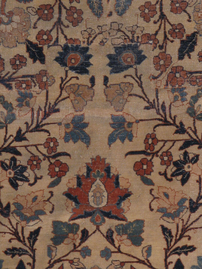Antique Tabriz Hagi Jalili Rug, No.15265 - Galerie Shabab