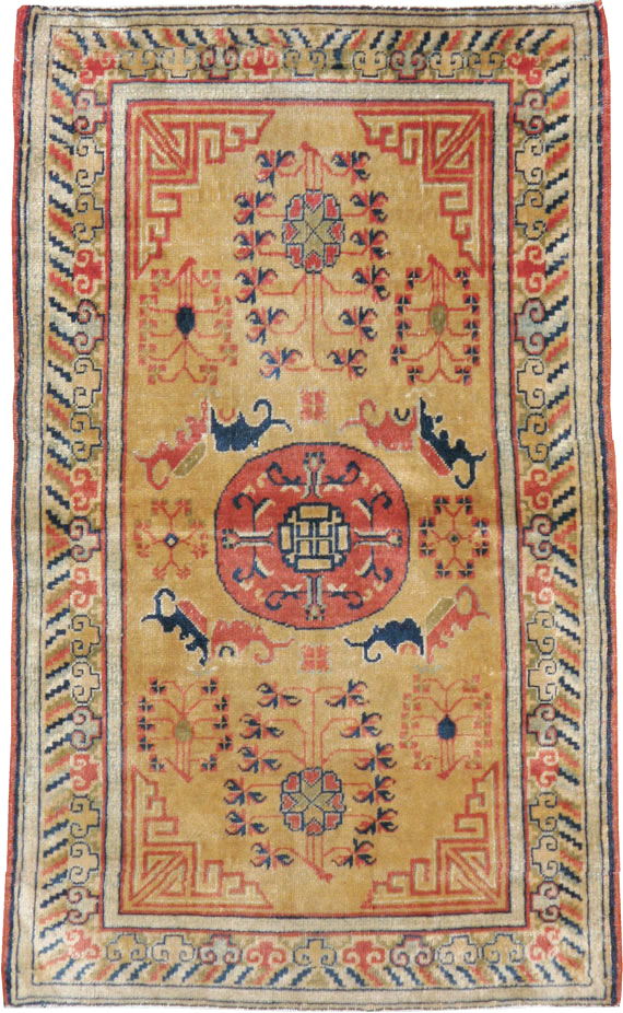 Antique Lahore Rug, No.15267 - Galerie Shabab