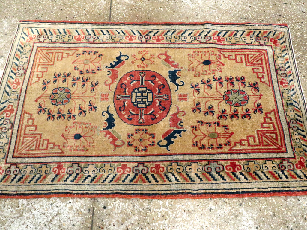 Antique Lahore Rug, No.15267 - Galerie Shabab