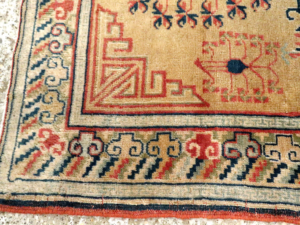 Antique Lahore Rug, No.15267 - Galerie Shabab