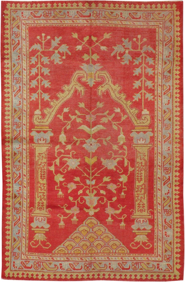 Antique Turkish Oushak Rug, No.15270 - Galerie Shabab