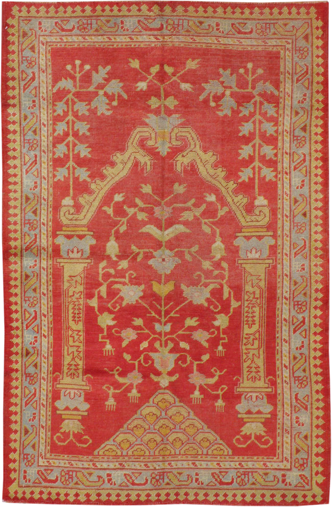 Antique Turkish Oushak Rug, No.15270 - Galerie Shabab