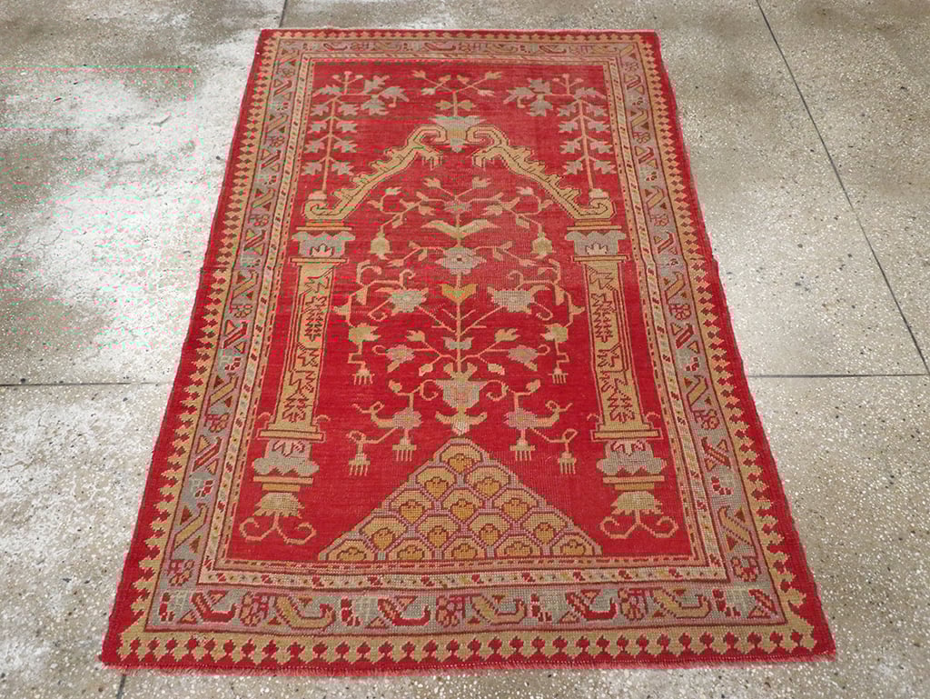 Antique Turkish Oushak Rug, No.15270 - Galerie Shabab