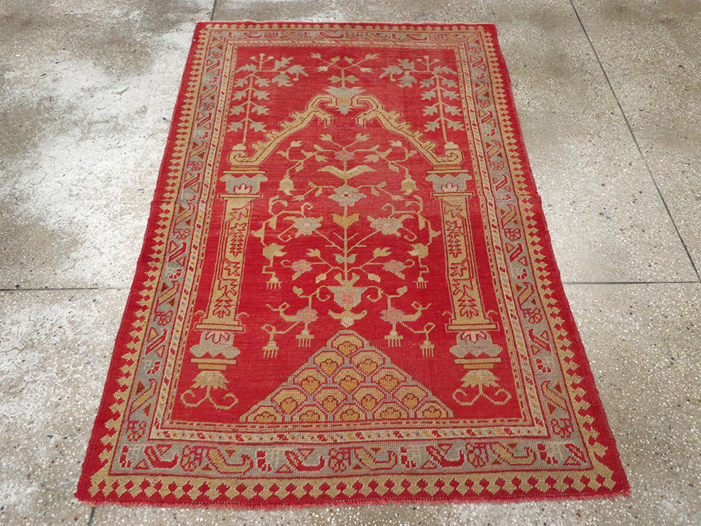 Antique Turkish Oushak Rug, No.15270 - Galerie Shabab