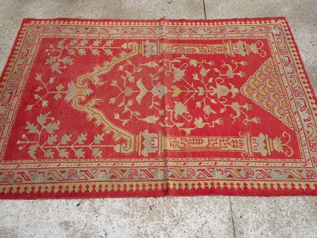 Antique Turkish Oushak Rug, No.15270 - Galerie Shabab