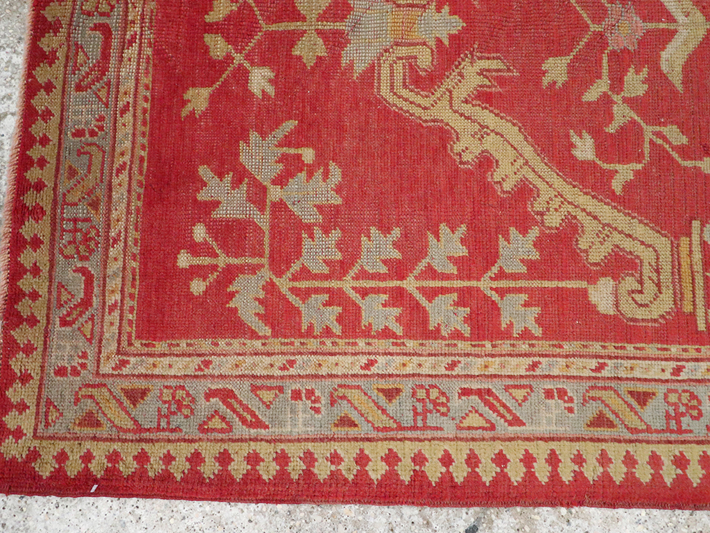 Antique Turkish Oushak Rug, No.15270 - Galerie Shabab