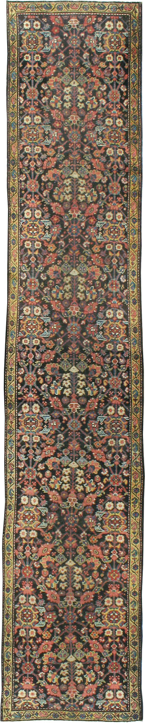 Antique Persian Mahal Runner, No.15271 - Galerie Shabab