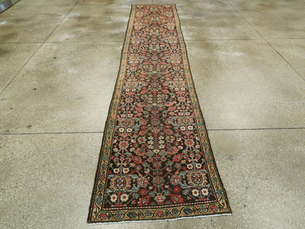 Antique Persian Mahal Runner, No.15271 - Galerie Shabab