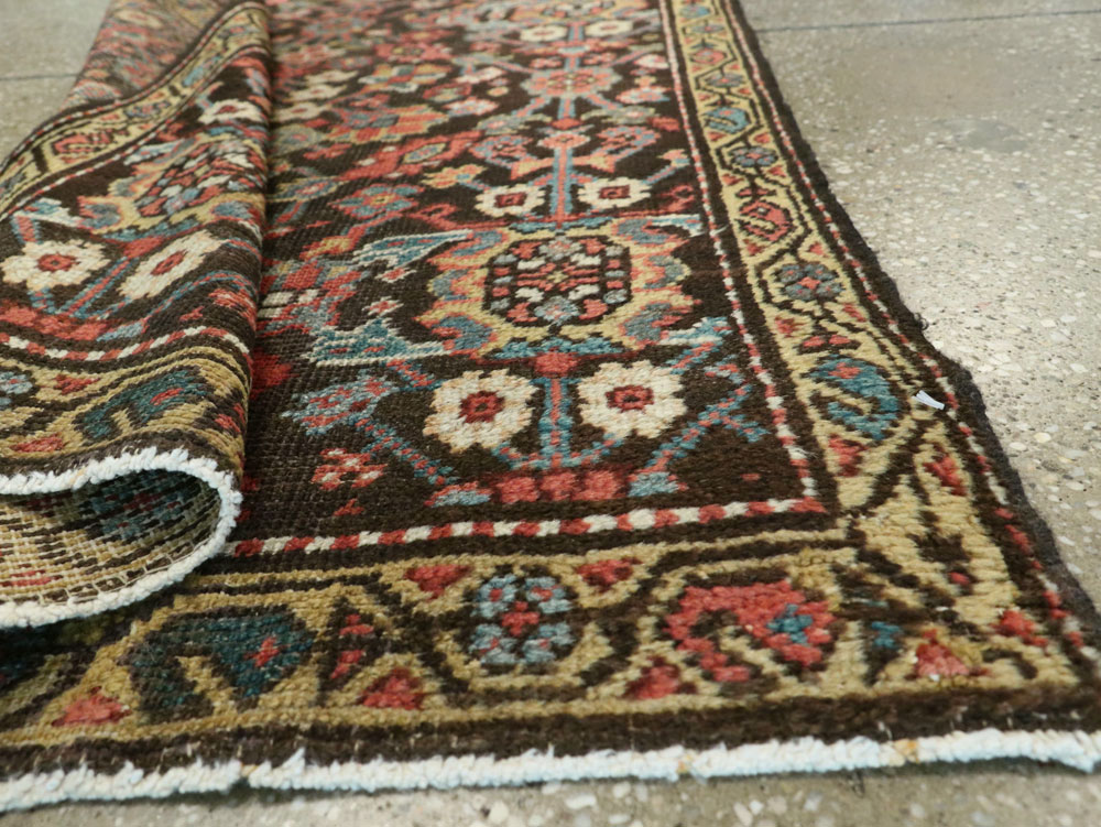 Antique Persian Mahal Runner, No.15271 - Galerie Shabab