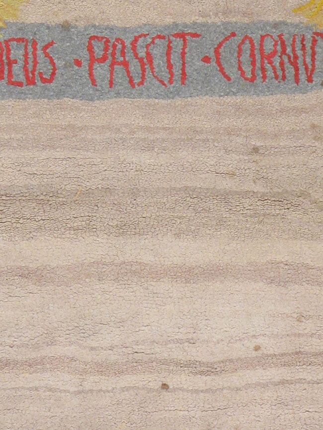 Antique American Hook Rug, No.15280 - Galerie Shabab