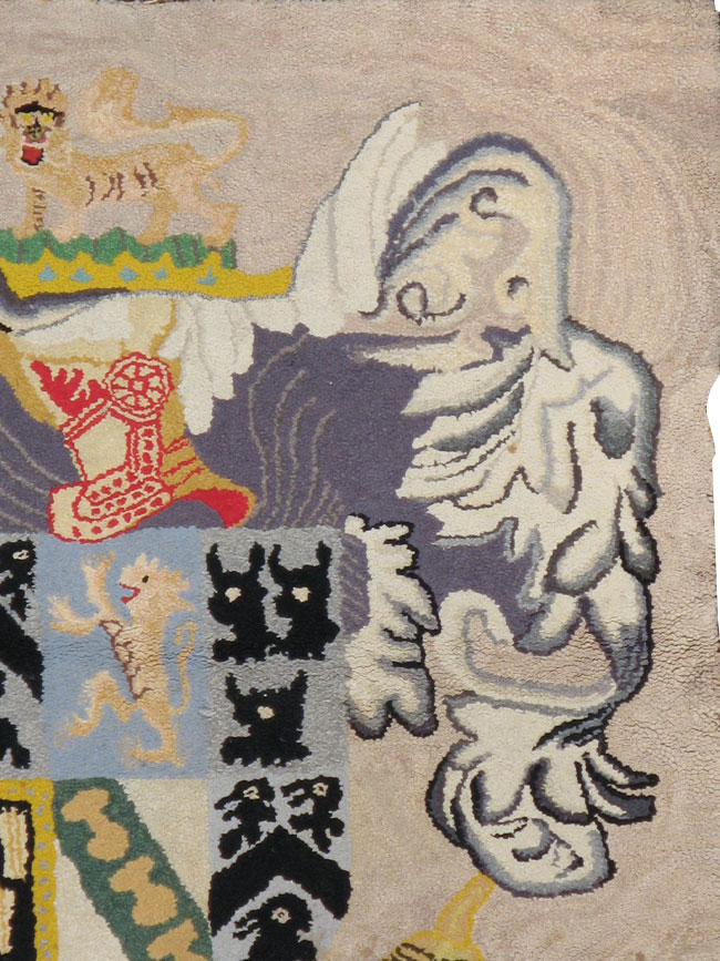 Antique American Hook Rug, No.15280 - Galerie Shabab
