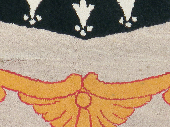 Antique American Hook Rug, No.15281 - Galerie Shabab