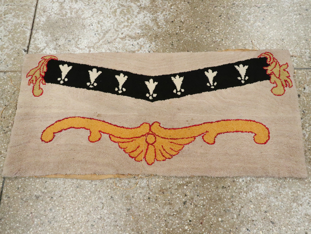 Antique American Hook Rug, No.15281 - Galerie Shabab