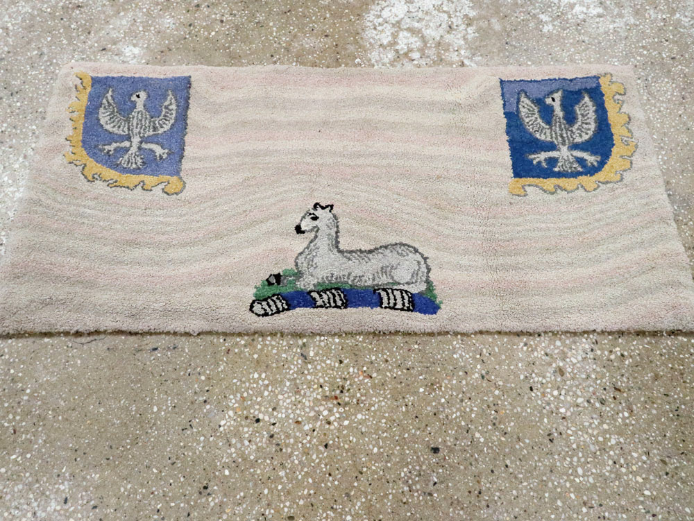 Antique American Hook Rug, No.15282 - Galerie Shabab