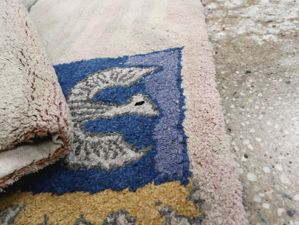 Antique American Hook Rug, No.15282 - Galerie Shabab