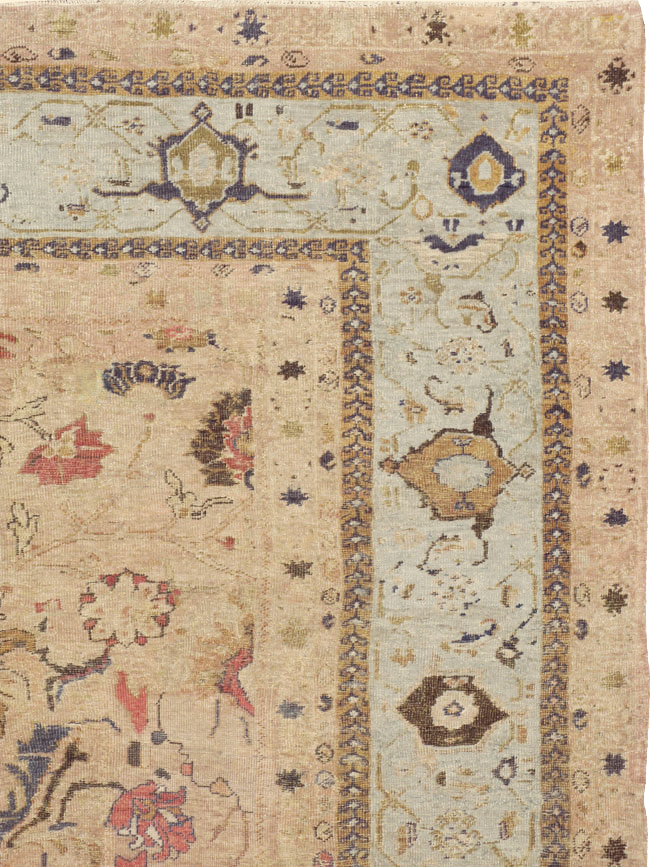 Antique Persian Mahal Carpet, No.15288 - Galerie Shabab