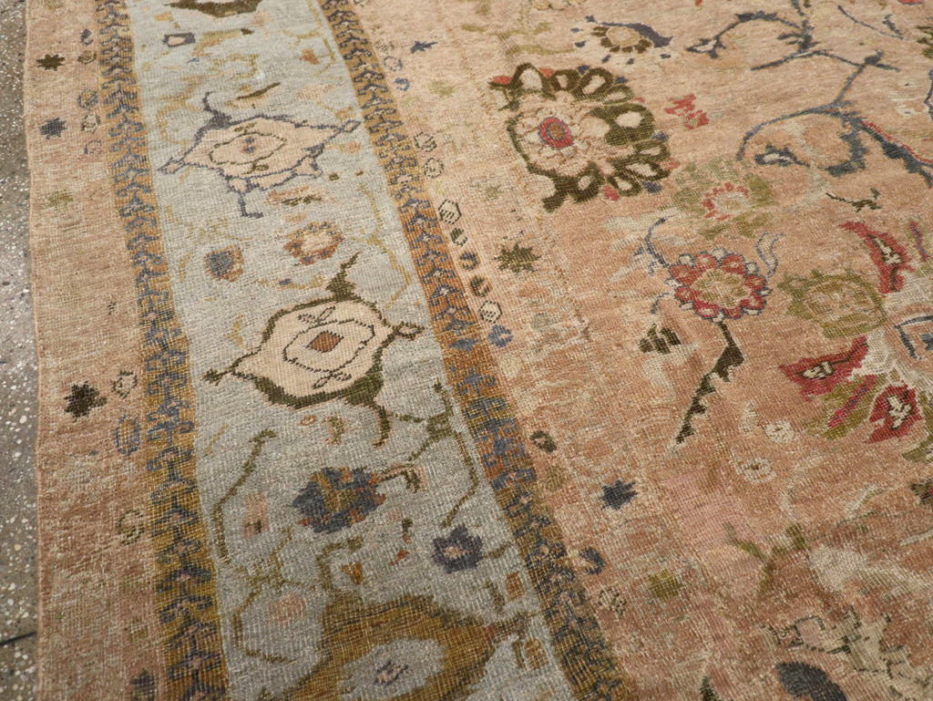 Antique Persian Mahal Carpet, No.15288 - Galerie Shabab