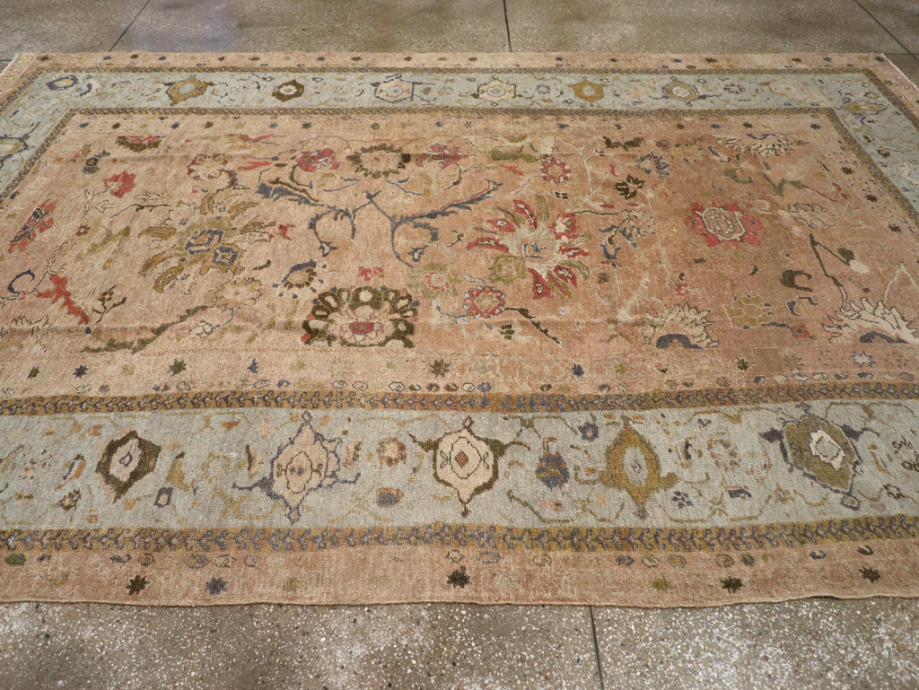 Antique Persian Mahal Carpet, No.15288 - Galerie Shabab