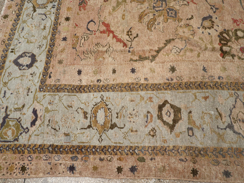 Antique Persian Mahal Carpet, No.15288 - Galerie Shabab
