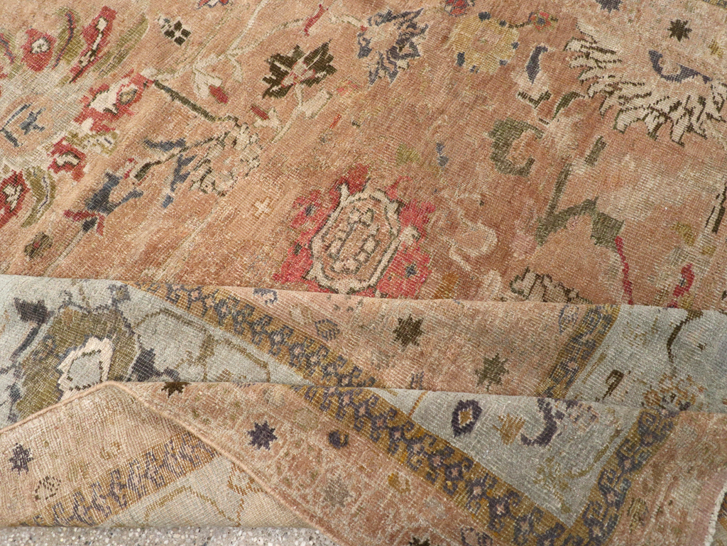 Antique Persian Mahal Carpet, No.15288 - Galerie Shabab