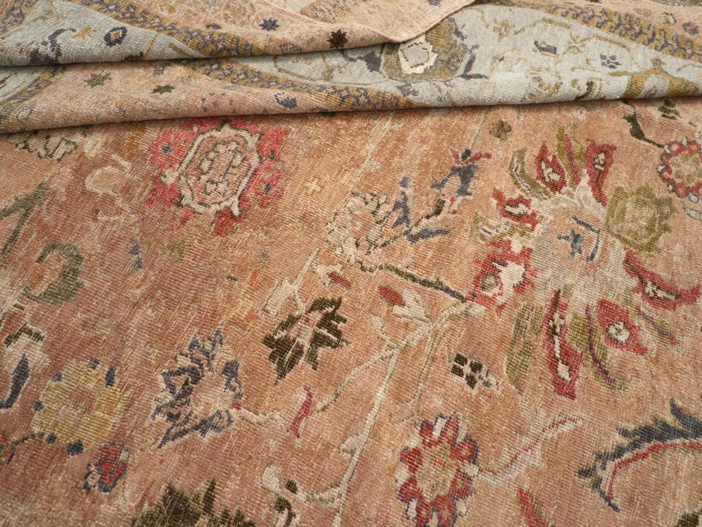 Antique Persian Mahal Carpet, No.15288 - Galerie Shabab